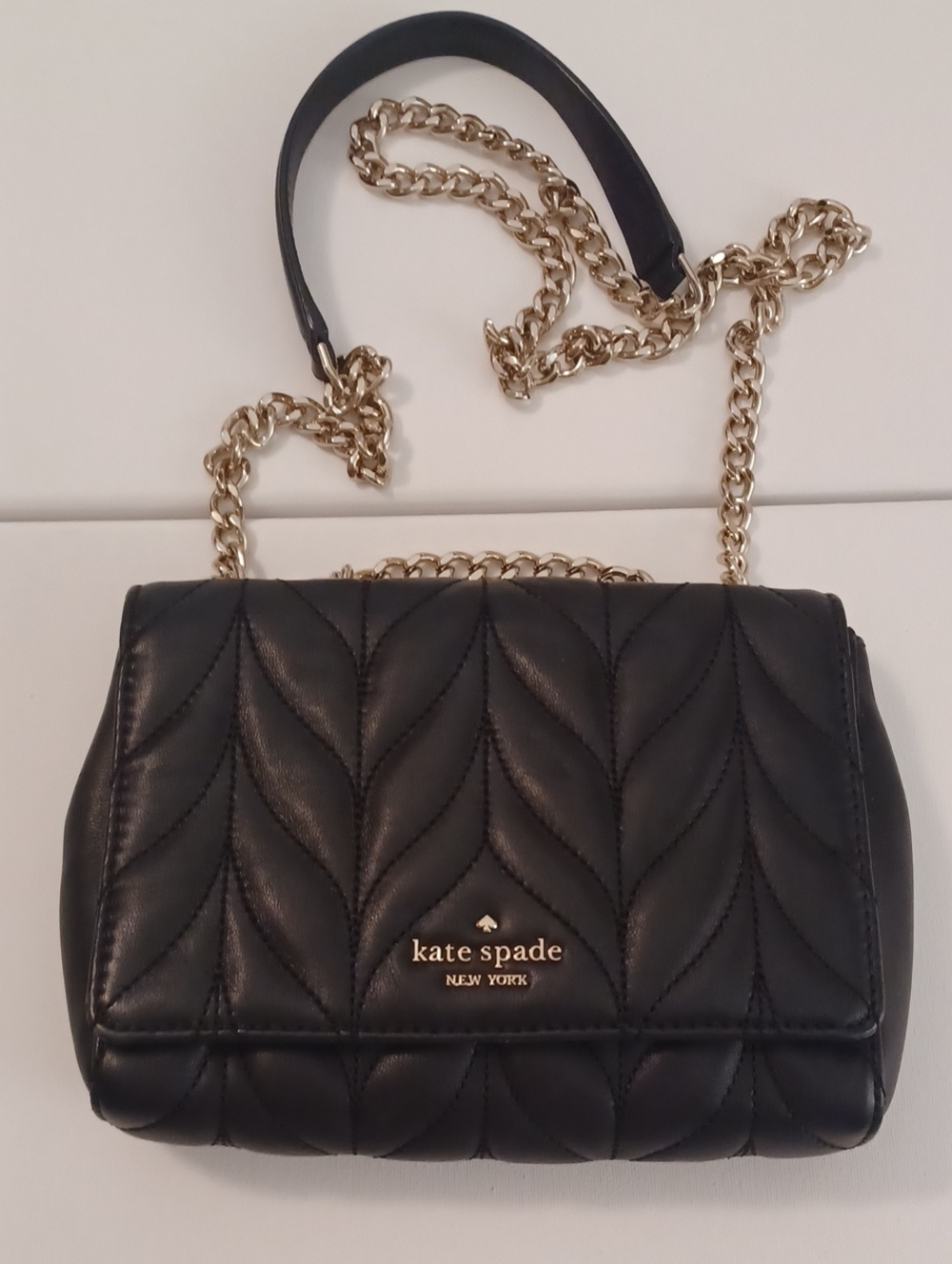 Kate Spade Black Briar Lane Quilted Mini Emelyn Crossbody Bag